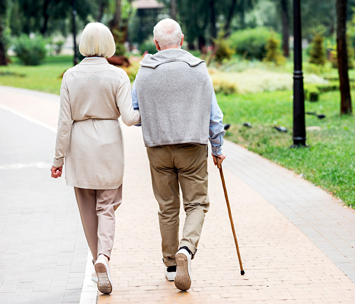 Pareja ancianos